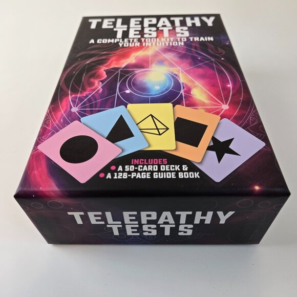 Telepathy Test A Complete Toolkit To Train Your Intuition Deck Cards & Book - Picture 6 of 8